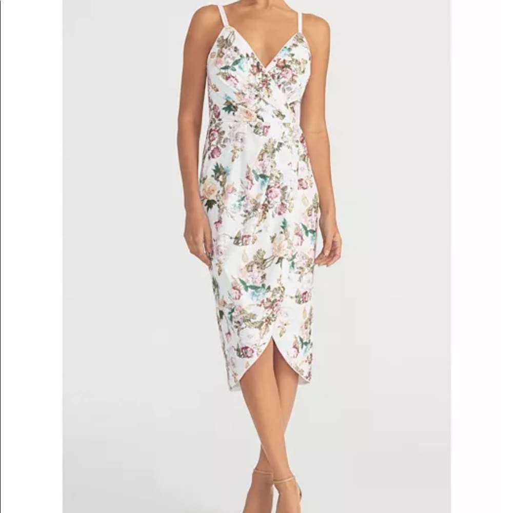 RACHEL Rachel Roy
Floral Printed Sequin Midi Dress